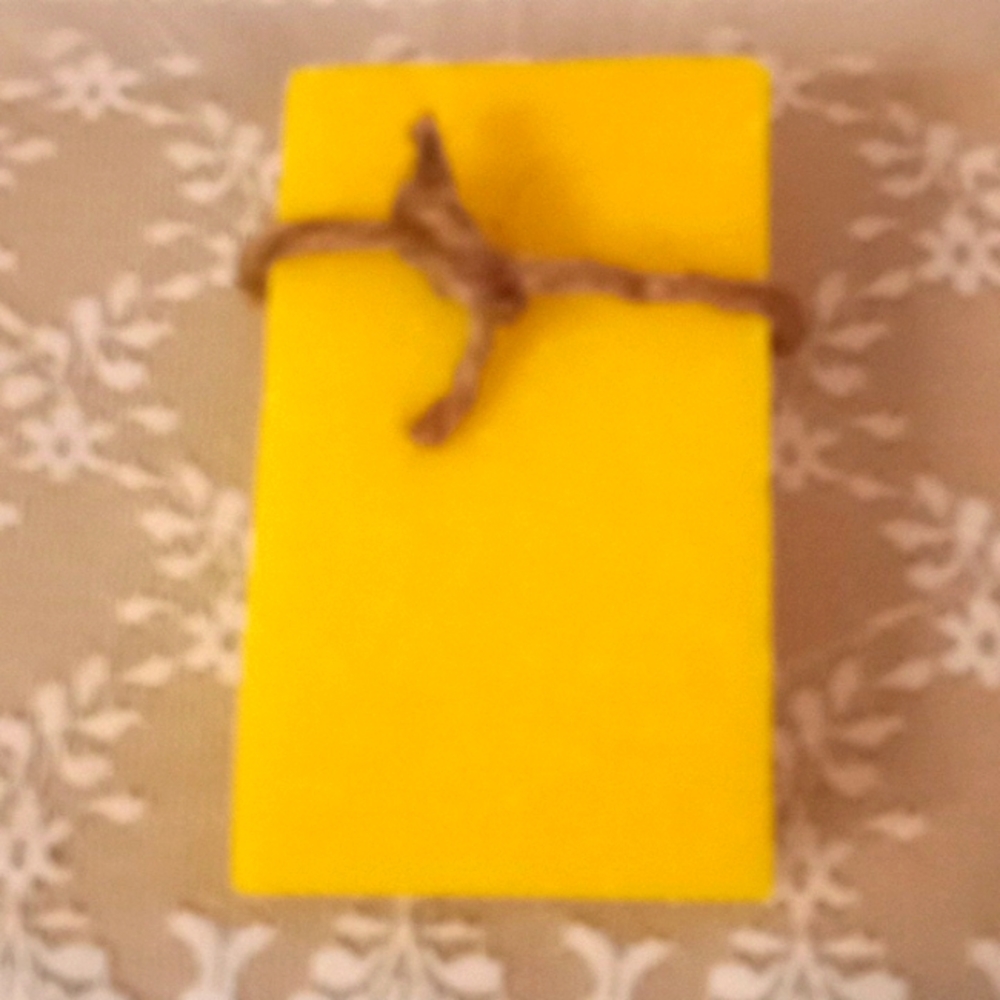 Lemon Zest Scrub Cold Process Soap Bar
